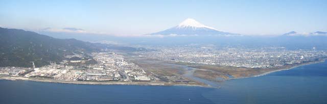 富士川全景